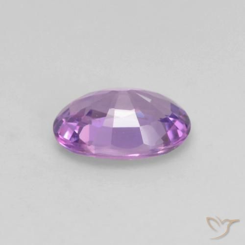 9,17 ctw natürlicher Mittelrosa Violett Saphir, Oval, VS