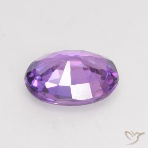 9,17 ctw natürlicher Lebhaftes rosa Violett Saphir, Oval, VVS-VS