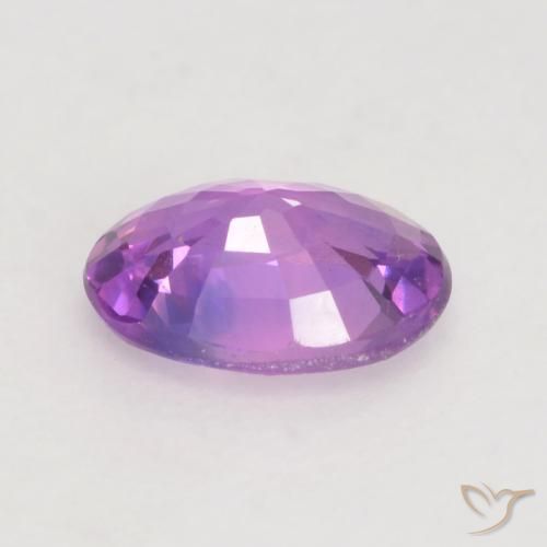 9,17 ctw natürlicher Intensives Rosa-Violett Saphir, Oval, VVS-VS