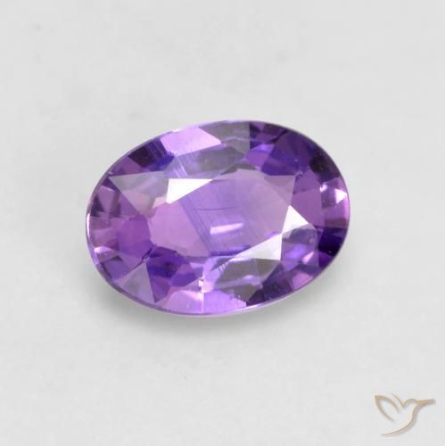9,17 ctw natürlicher Rosa Violett Saphir, Oval, VS