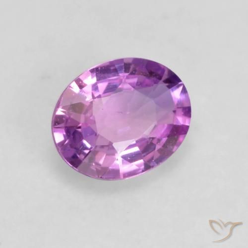 9,17 ctw natürlicher Intensives Pink-Lila Saphir, Oval, VS