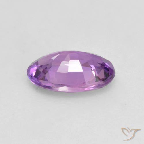 9,17 ctw natürlicher Intensives Rosa-Violett Saphir, Oval, VVS-VS