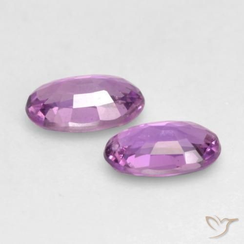 0.58 ct natürliche Elektrisches Lila Saphir-Edelsteine, Oval, VVS-VS