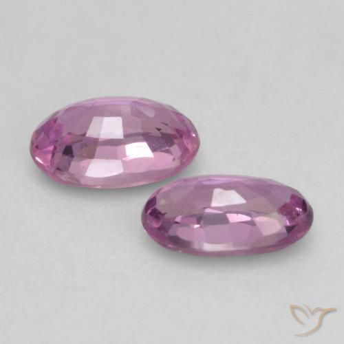 0.61 ct natürliche Mittelviolett Saphir-Edelsteine, Oval, VVS-VS