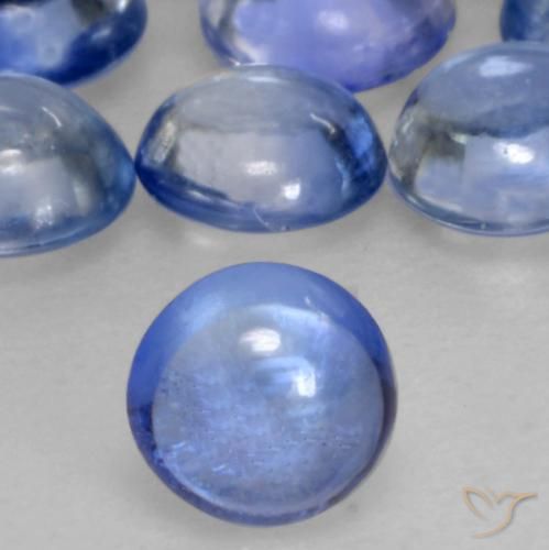 0.31ct Natürlicher Blau Saphir, Runden, Transparent