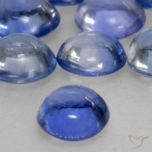 9,17 ctw natürlicher Blau Saphir, Runden, Transparent