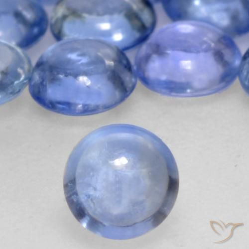 0.23ct Natürlicher Baby blau Saphir, Runden, Transparent