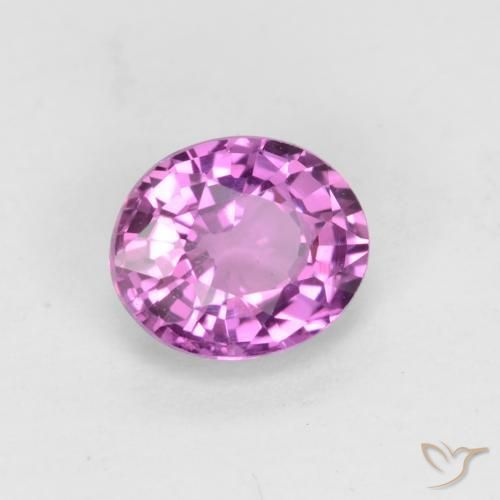 9,17 ctw natürlicher violett-lila Saphir, Oval, VVS-VS