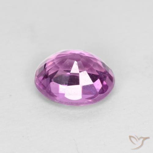 9,17 ctw natürlicher violett-lila Saphir, Oval, VVS-VS