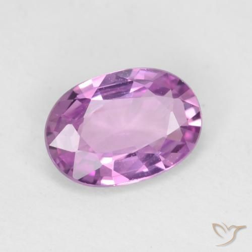 9,17 ctw natürlicher Intensives Pink-Lila Saphir, Oval, VVS-VS