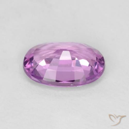 9,17 ctw natürlicher Intensives Pink-Lila Saphir, Oval, VVS-VS