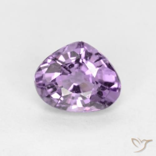 0.39ct Natürlicher Mittelviolett Saphir, Birnenform, VVS-VS