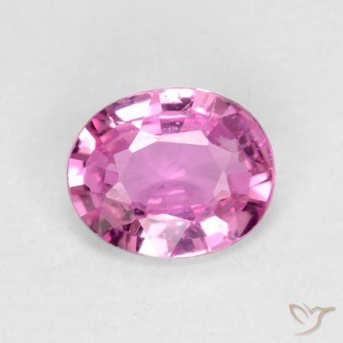 0.43ct Natürlicher Mittelviolett Saphir, Oval, VS