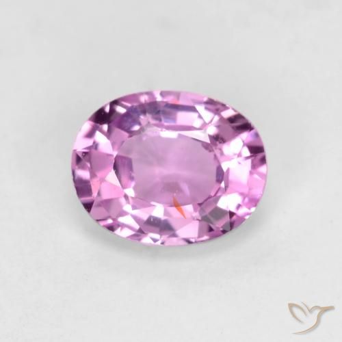 0.71ct Natürlicher hellviolett Saphir, Oval, VS