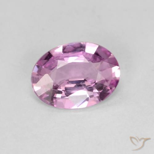 0.71ct Natürlicher Rosaig-lila Saphir, Oval, VVS-VS
