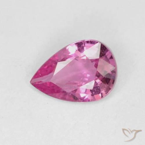 9,17 ctw natürlicher Königslila Rosa Saphir, Birnenform, VS