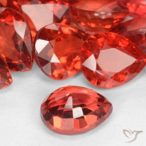 9,17 ctw natürlicher Leuchtendes Purpurrot Saphir, Birnenform, VVS-VS