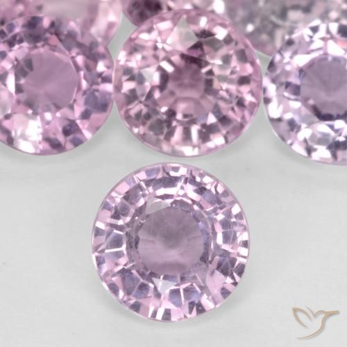 0.41ct Natürlicher Helles Kirschrosa Saphir, Runden, VS