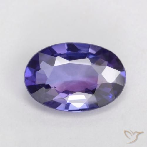 0.50ct Natürlicher Purpur Rosa Saphir, Oval, VS