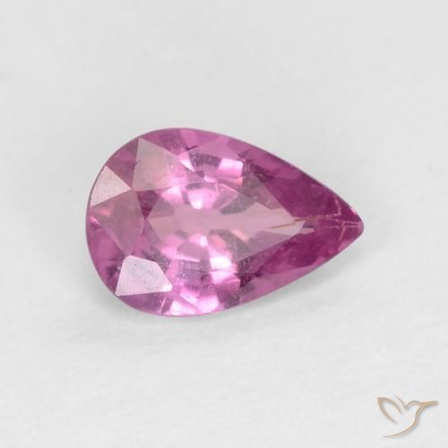 9,17 ctw natürlicher Königslila Rosa Saphir, Birnenform, VS