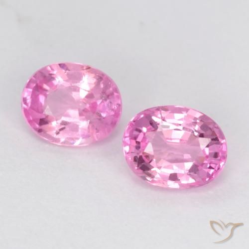 0.90ctw Natürlicher Mittelrosa Saphir, Oval, VS-SI