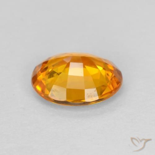 9,17 ctw natürlicher Golden Saphir, Oval, VS