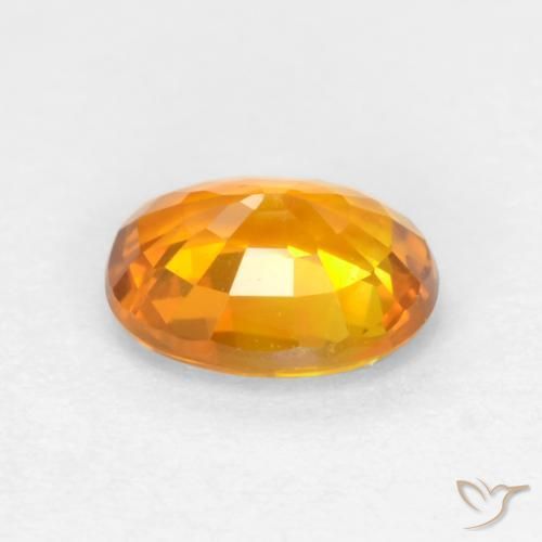 9,17 ctw natürlicher Golden Saphir, Oval, VS