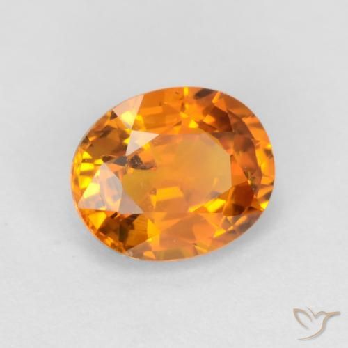 9,17 ctw natürlicher Golden Saphir, Oval, VS