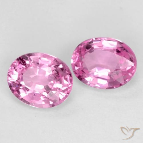 0.86 ct natürliche Mittelrosa Saphir-Edelsteine, Oval, VVS-VS