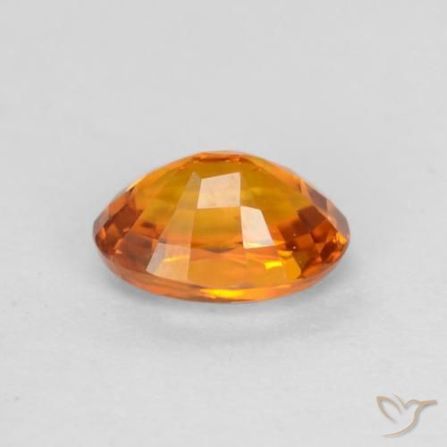 9,17 ctw natürlicher Aprikose Orange Saphir, Oval, VS