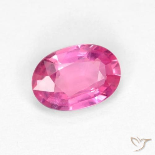 9,17 ctw natürlicher Tiefes Magenta Saphir, Oval, VS
