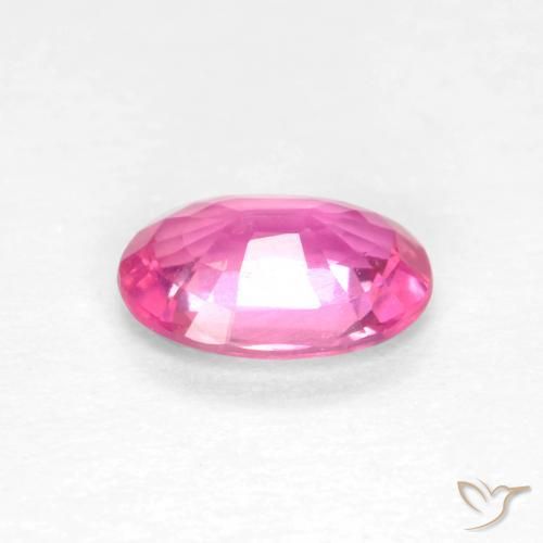 9,17 ctw natürlicher Tiefes Magenta Saphir, Oval, VS