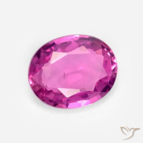 9,17 ctw natürlicher Magenta Saphir, Oval, VS