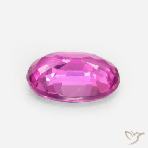 9,17 ctw natürlicher Magenta Saphir, Oval, VS