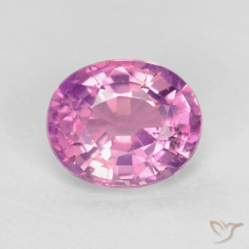 0.67ct Natürlicher Mittelviolett Saphir, Oval, VS