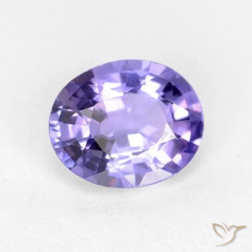 0.48ct Natürlicher Rosaig-violett Saphir, Oval, VS