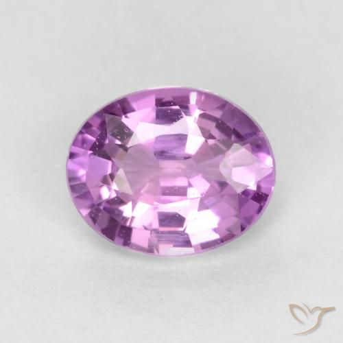 0.48ct Natürlicher Lila Lila Saphir, Oval, VVS-VS