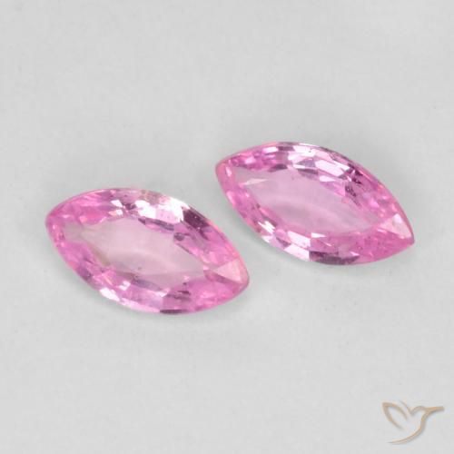 0.36 ct natürliche Mittelviolett Saphir-Edelsteine, Marquise, VS