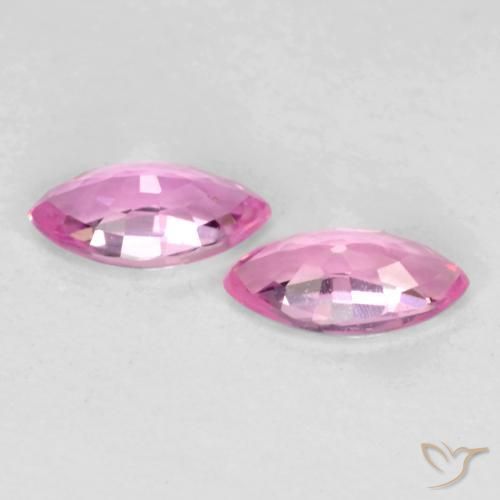 0.42 ct natürliche Intensives Lila Saphir-Edelsteine, Marquise, VS