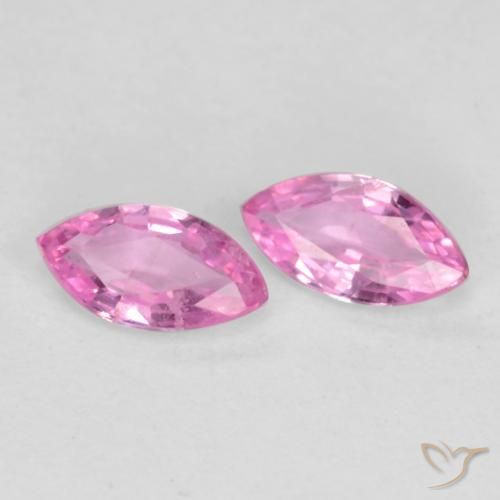 0.37 ct natürliche Purpur Rosa Saphir-Edelsteine, Marquise, VS