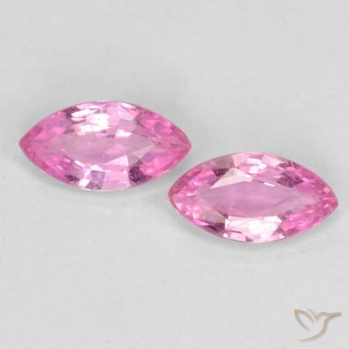 0.37ctw Natürlicher Mittelviolett Saphir, Marquise, VS