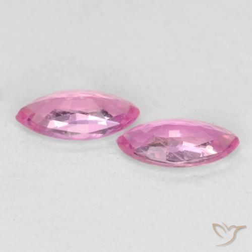 0.37 ct natürliche Mittelviolett Saphir-Edelsteine, Marquise, VS