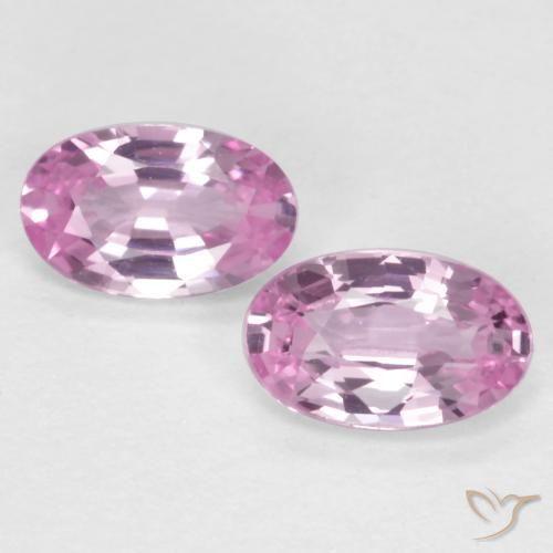 0.54ctw Natürlicher Purpur Rosa Saphir, Oval, VS