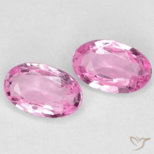 0.51 ct natürliche Intensives Lila Saphir-Edelsteine, Oval, VS