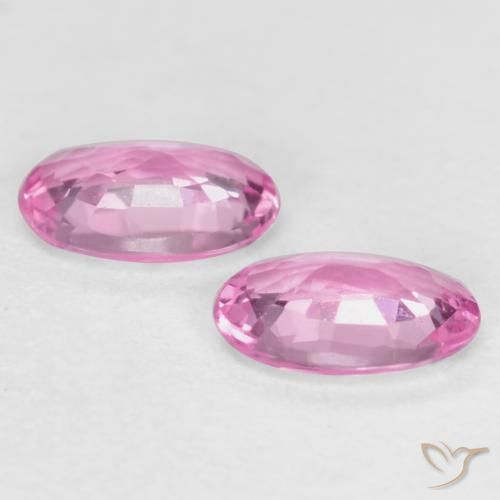 0.51 ct natürliche Intensives Lila Saphir-Edelsteine, Oval, VS