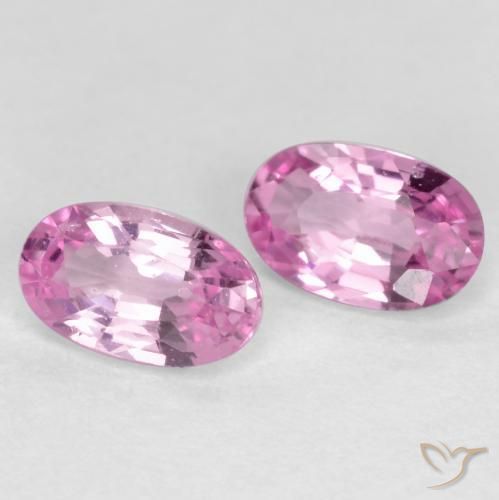 0.56 ct natürliche Mittelviolett Saphir-Edelsteine, Oval, VS