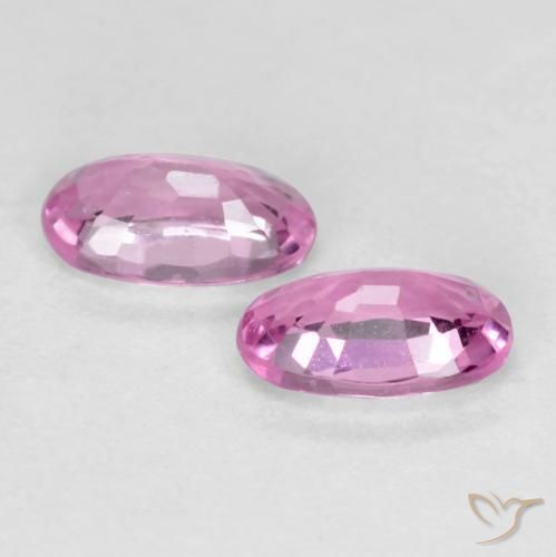 0.56 ct natürliche Mittelviolett Saphir-Edelsteine, Oval, VS