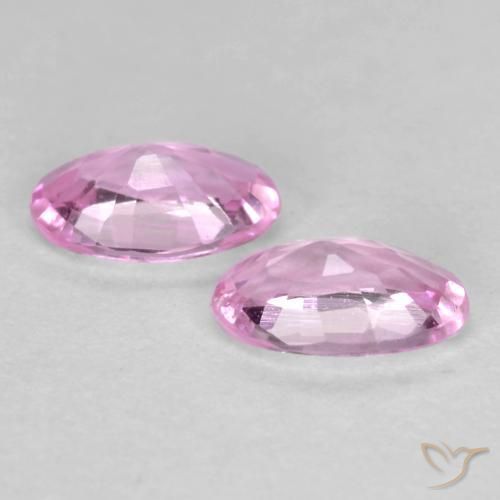 0.51 ct natürliche Mittelviolett Saphir-Edelsteine, Oval, VS