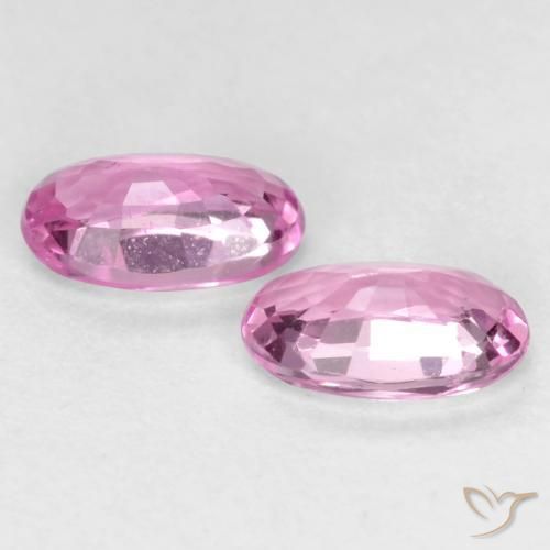 0.57 ct natürliche Königslila Rosa Saphir-Edelsteine, Oval, VS