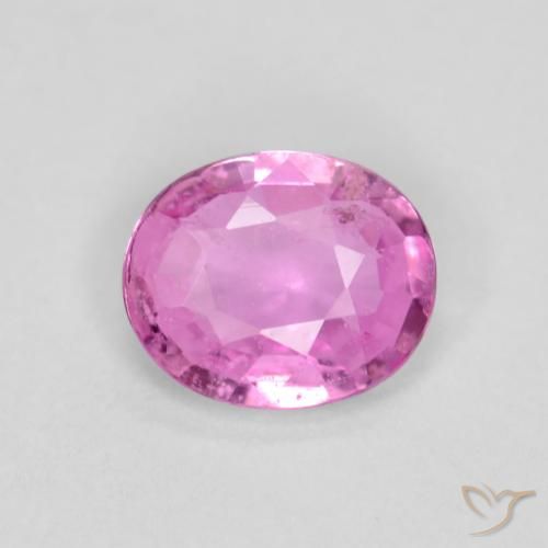 0.33ct Natürlicher Mittelviolett Saphir, Oval, VS-SI